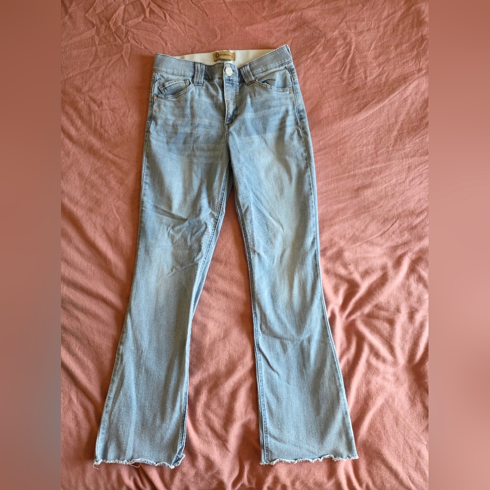 Democracy Light Blue Denim Flared Jeans